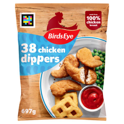 Birds Eye Chicken Dippers 38 Pack 697g