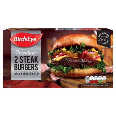 Birds Eye 5Oz Steak Burger 284G