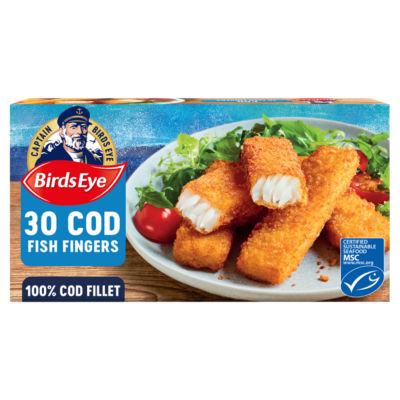 Birds Eye 30 Cod Fish Fingers 840g