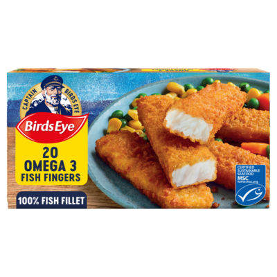 Birds Eye 20 Omega 3 Fish Fingers 560g