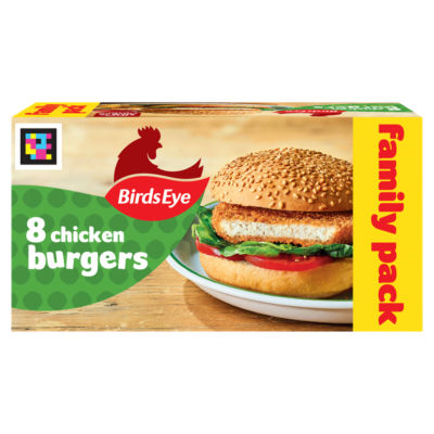 Birds Eye 8 Chicken Burgers