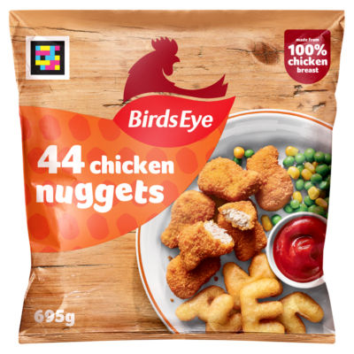 Birds Eye chicken nuggets with golden wholegrain