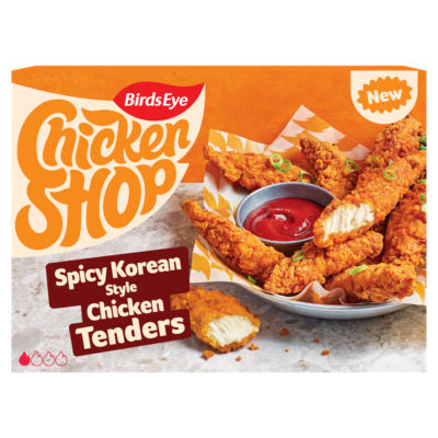 Birds Eye Chicken Shop Korean Style Breaded Chicken Tenders 300g - ASDA ...
