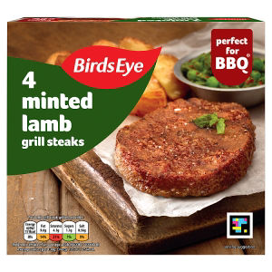 4 Minted Lamb Grill Steaks 300g