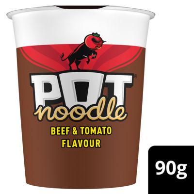 Pot Noodle Beef & Tomato Instant Noodles 90 G
