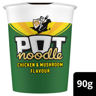 Pot Noodle Chicken & Mushroom Instant Noodles 90 G