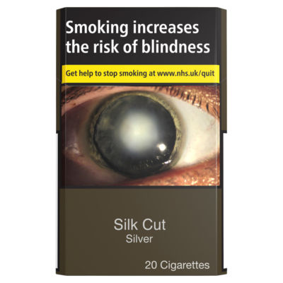 Silk Cut Silver Cigarettes 20 Pack