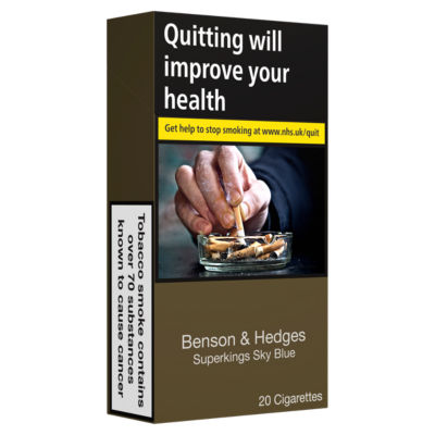Benson & Hedges Superking Sky Blue 20 Cigarettes
