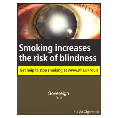 Sovereign Blue 5 x 20 Cigarettes