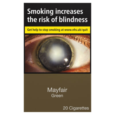 Mayfair Green Cigarettes 20 Pack