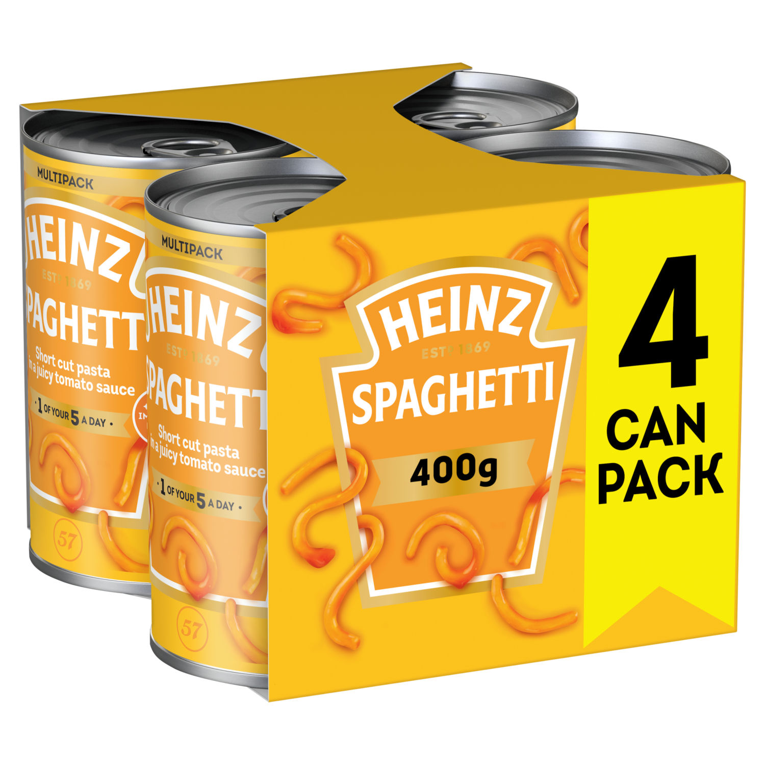 Heinz Spaghetti in Tomato Sauce 4 x 400g