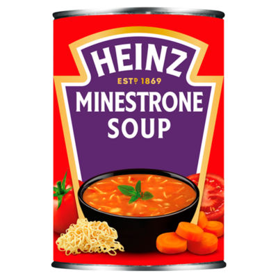 Heinz Minestrone Tinned Soup 400G