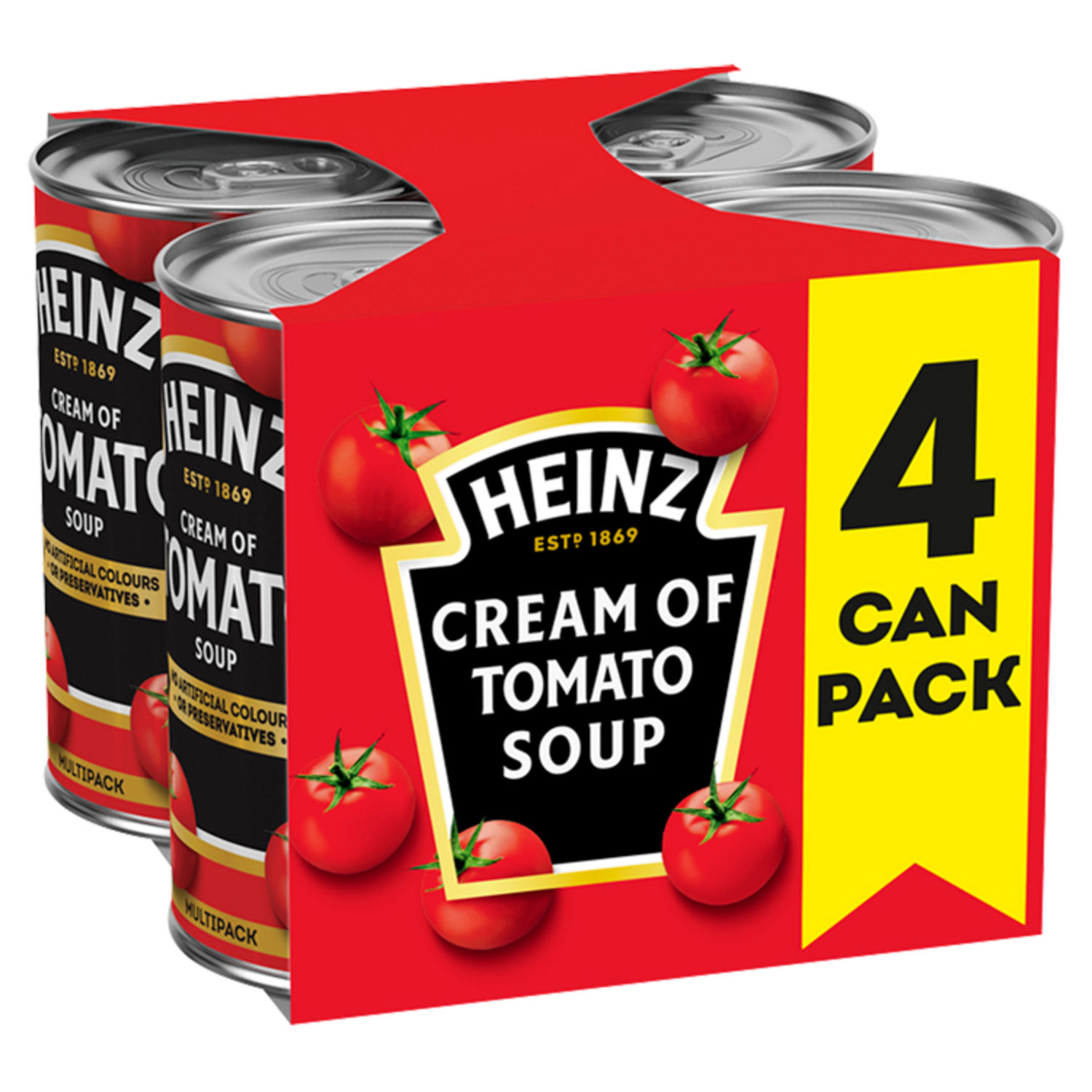 Heinz Cream of Tomato Soup Multipack 4 x 400g