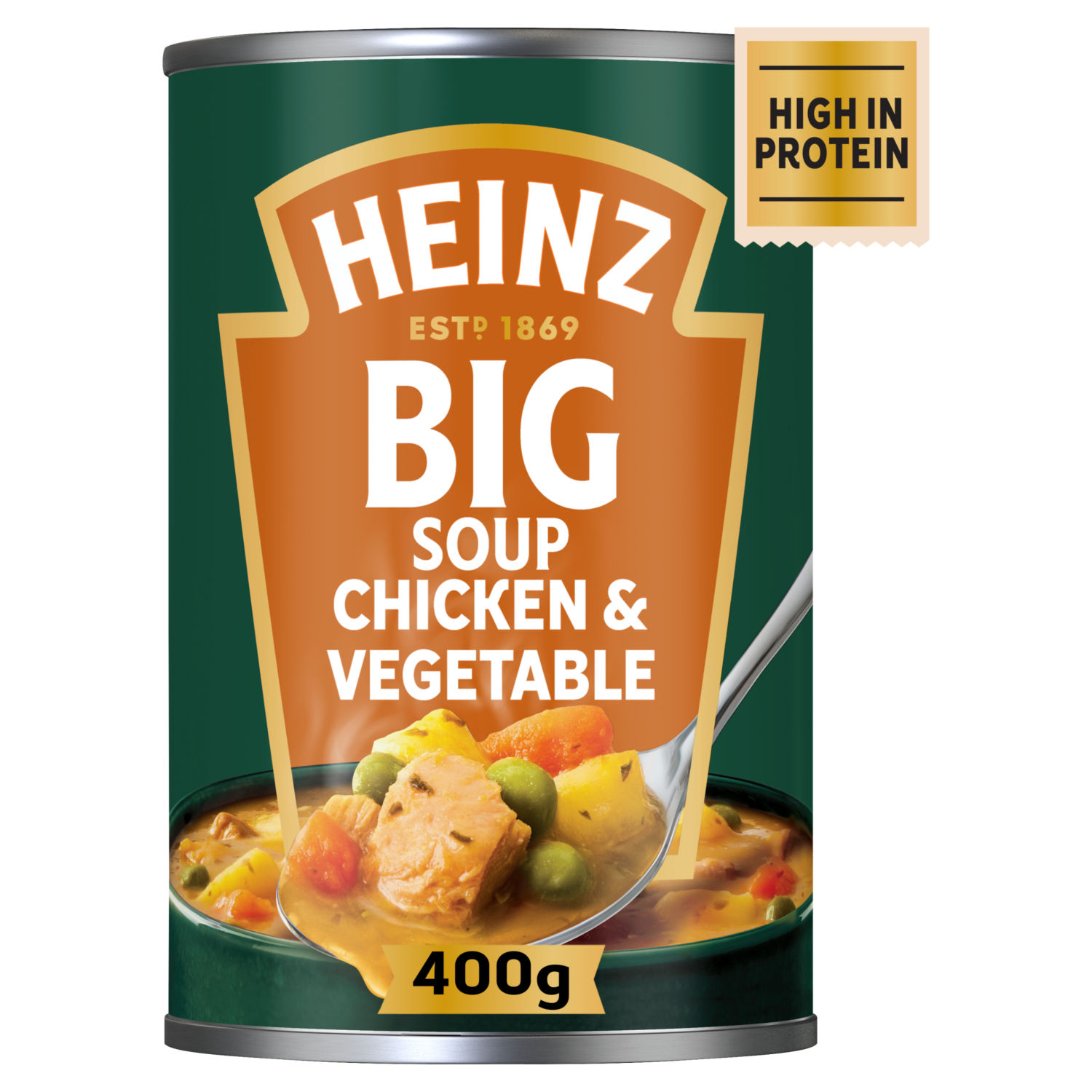 Heinz Big Soup Chicken & Vegetable Canned Soup 400g