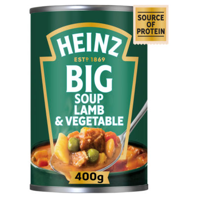 Heinz Big Soup Chunky Lamb And Vegetable 400Gm