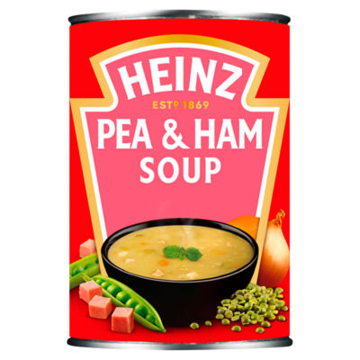 Heinz Pea & Ham Tinned Soup 400g