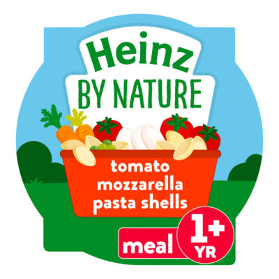 Heinz By Nature Tomato Mozzarella Pasta Baby Food Tray 12+ Months 200g