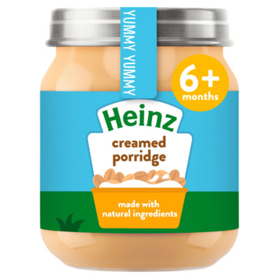 Heinz Creamy Porridge Baby Food Jar 120G