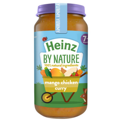 Heinz By Nature Mango Chicken Curry Baby Food Jar 7+ Months