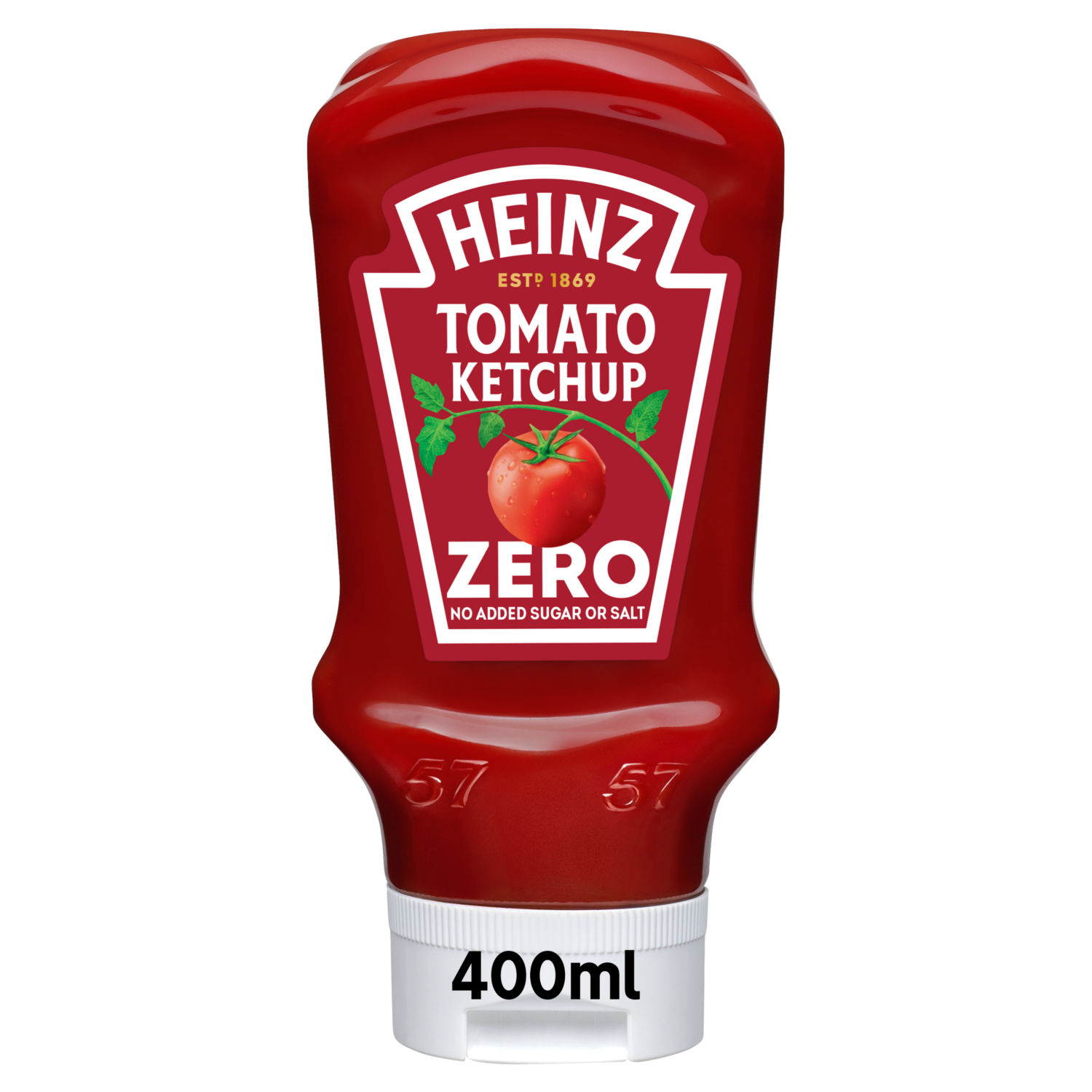 Heinz Zero Added Sugar & Salt Tomato Ketchup 400ml