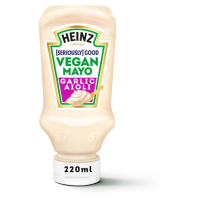 Heinz Seriously Good Vegan Garlic Aioli Mayonnaise