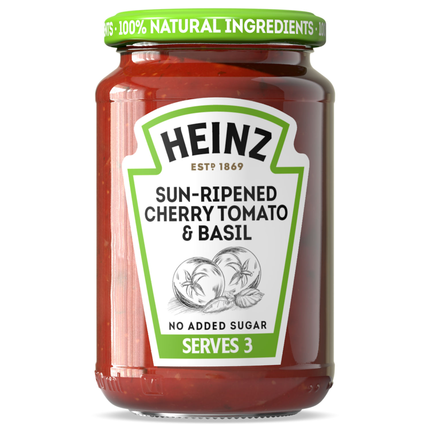 Heinz Cherry Tomato And Basil Pasta Sauce 350g