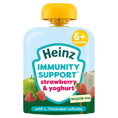 Heinz Immunity Support Baby Food - Strawberry & Yoghurt 85g