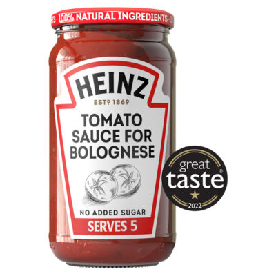 Heinz Tomato Sauce for Bolognese Pasta Sauce 490g