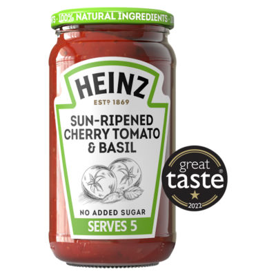 Heinz Sundried Cherry Tomato & Basil 490G
