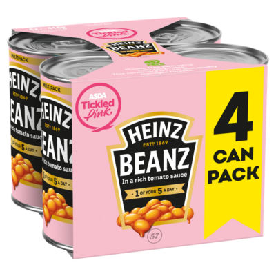 Heinz Beanz in a Rich Tomato Sauce 4 x 415g