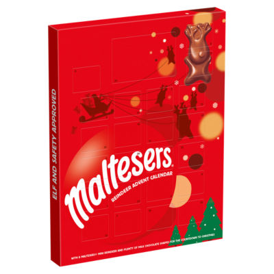 Maltesers Reindeer Chocolate Christmas Advent Calendar 108G - Image 2