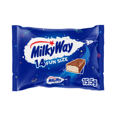 Milky Way Nougat & Milk Chocolate Funsize Snack Bars Multipack 