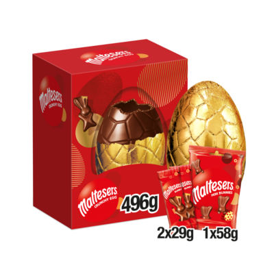 Maltesers Crunchy Milk Chocolate Easter Egg 496g