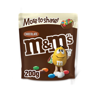 M&Ms Chocolate More to Share Pouch Bag 200g