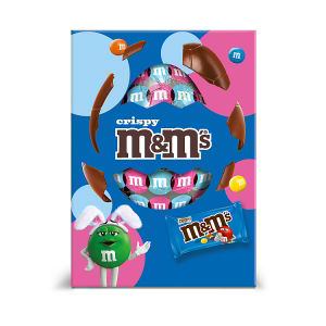 M&Ms Crispy Milk Chocolate Large Easter Egg 192g
