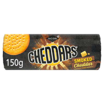 Jacobs Smoked Cheddar Flavour Cheddars 150g