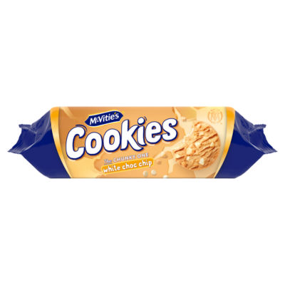 McVities White Chocolate Chip Cookies - The Chunky One White Chocolate Chip 150g