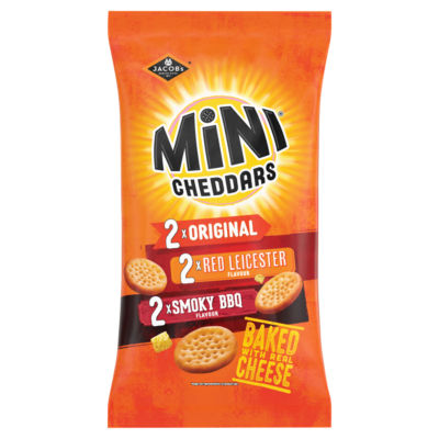 Jacobs Mini Cheddars Multipacks 6x23g