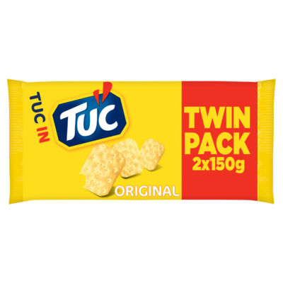 Jacobs TUC Original Crackers Twin Pack 2x150g, 300g
