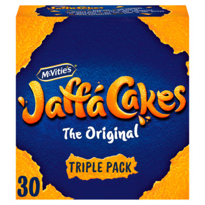 McVities Jaffa Cakes Original Chocolate Biscuits Triple Pack 3 x 10 Cakes, 330g