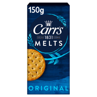 Carrs Melts Original Crackers 150g