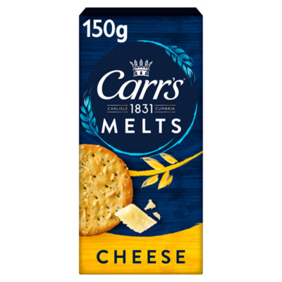 Carrs Melts Cheese Crackers 150g