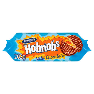 McVities Hobnobs Milk Chocolate Biscuits 262g