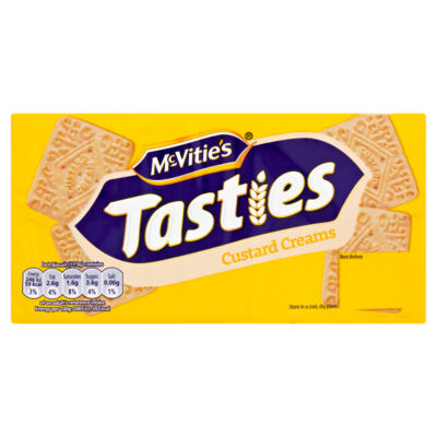 McVities Tasties Custard Cream Biscuits 300g