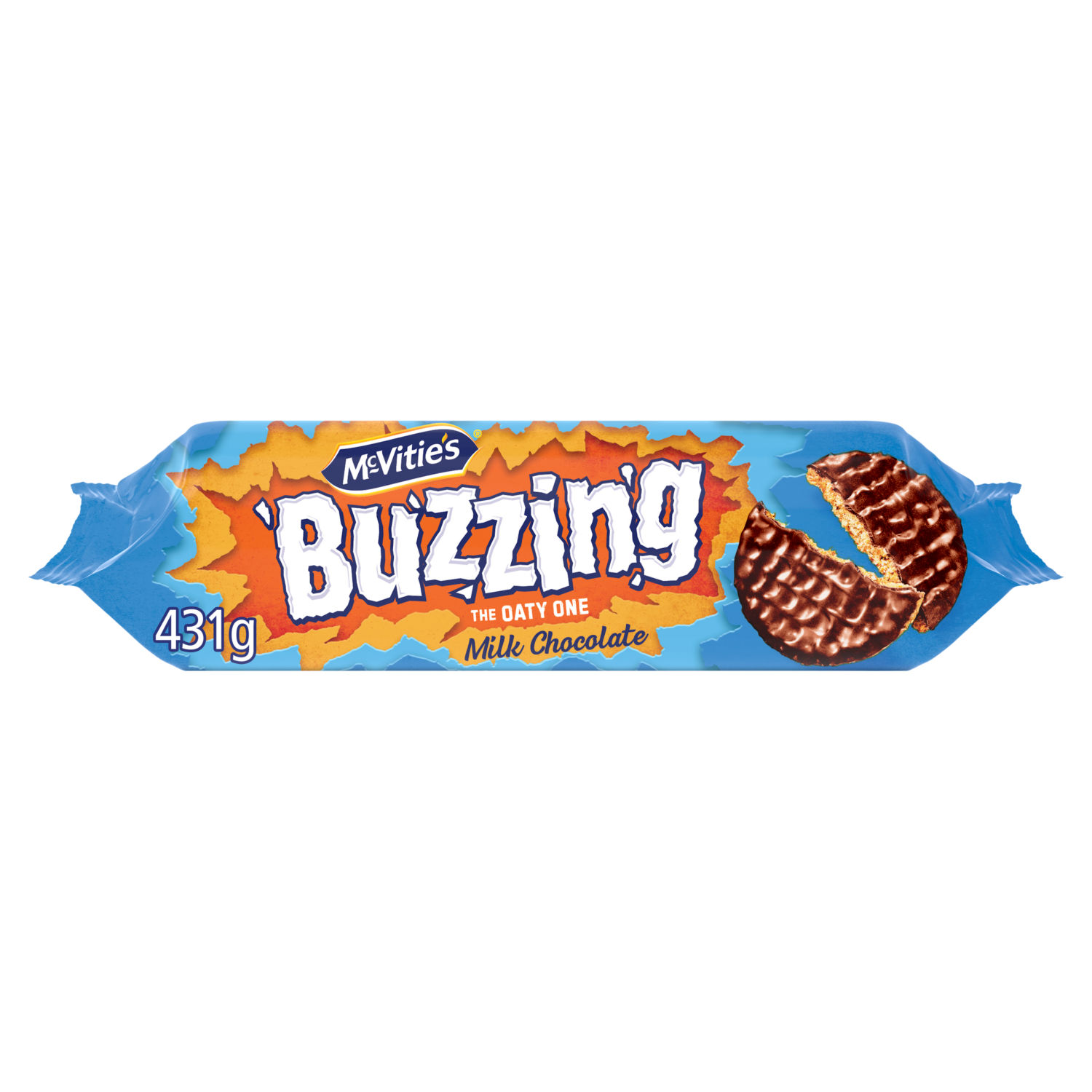 McVitie's Milk Chocolate Hobnobs Oat Biscuits 431g