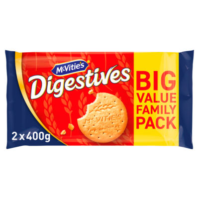 McVities The Original Digestive Biscuits Twin Pack