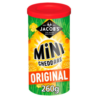 Jacobs Original Mini Cheddars 260g