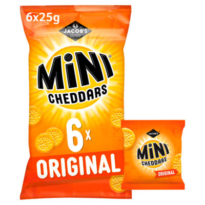 Jacobs Mini Cheddars Original Multipack Snacks