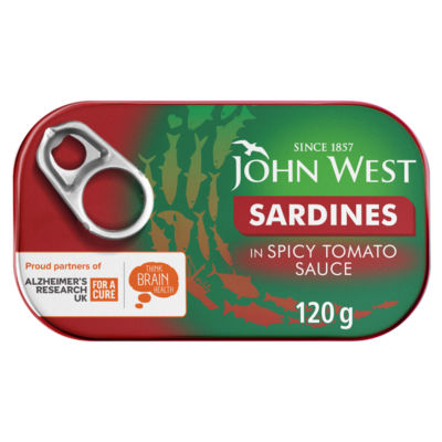 John West Sardines in Spicy Tomato Sauce 120g