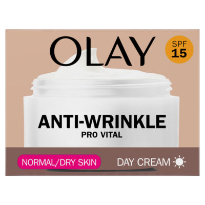 Olay Anti-Wrinkle Pro Vital Day Cream With Spf15, For Mature Skin,50Ml
